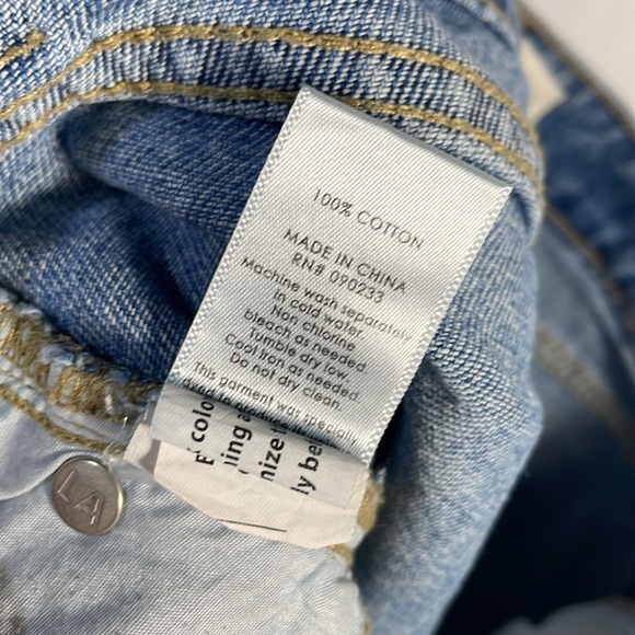 Pacsun Jeans Shorts Womens Size 28 Cuffed Denim Shorts Mom High Rise Cotton - Picture 6 of 6